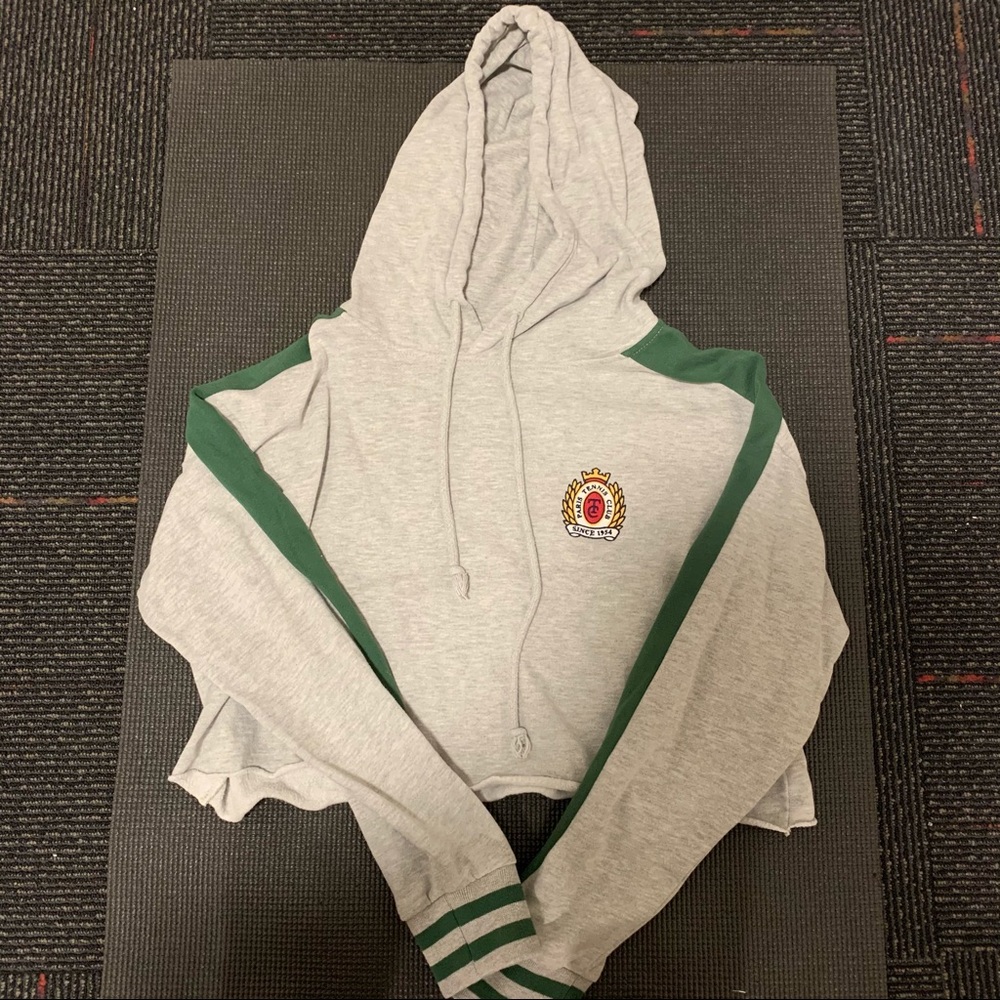 Cropped Tennis Sweater